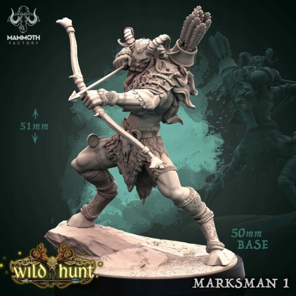 Sylvoth Marksman 1 - Mammoth Factory - Druk 3D