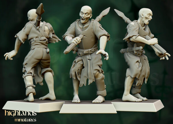 Zombie Warriors - Wojownicy Zombie - Pojedyncze Jednostki