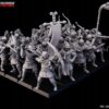 Galeic Wood Elf Forest Guards x5 - Druk 3D