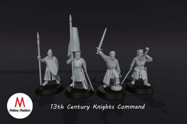 13th Century Knights Command - Rycerze Dowódcy
