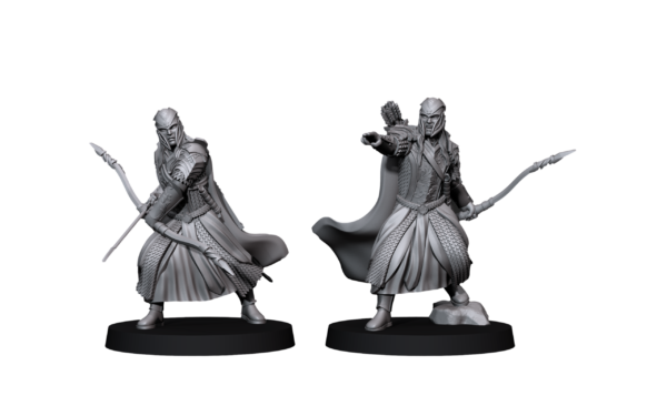 Armoured Wood Elves on Foot - Bows - Elfy Łucznicy