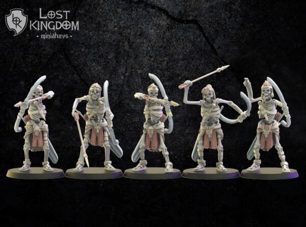 8ed2de01ab37150758c56ebe30a1efd6.jpg Khnum Archers x10 - Lost Kingdom - Minifaktura