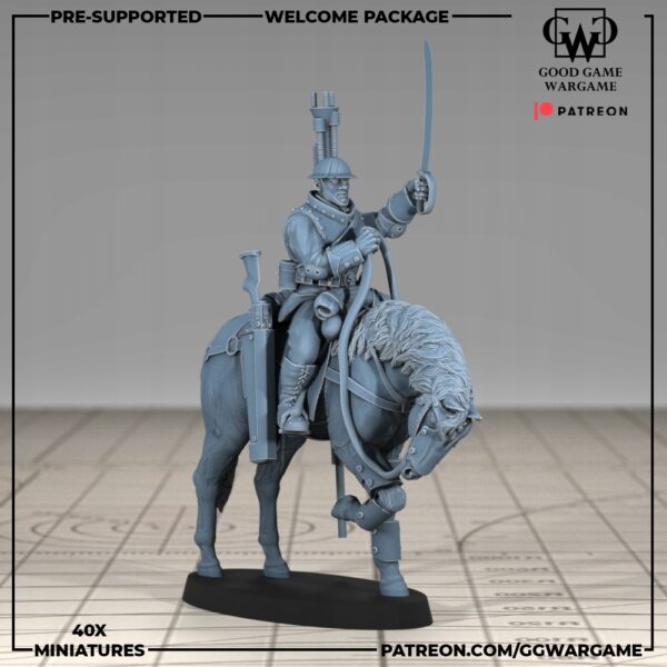 Foreign Legion Cavalry 5 szt - Minifaktura