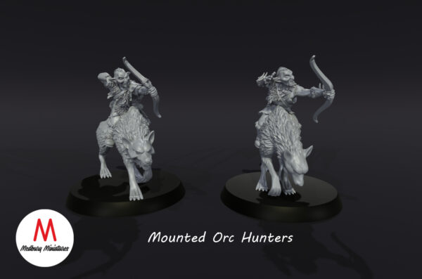 Mounted Orcs Hunters - Łowczy Orków - Pojedyncza