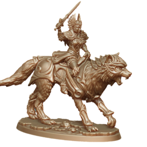 Valkyrie Cavalry 2 - Walkiria na Wilku - Labyrinth Models