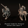 Mounted Vendel Era Armoured Warriors With Spears - x5
