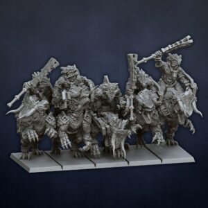 Raptor Riders x5 - DL Miniatures - Minifaktura
