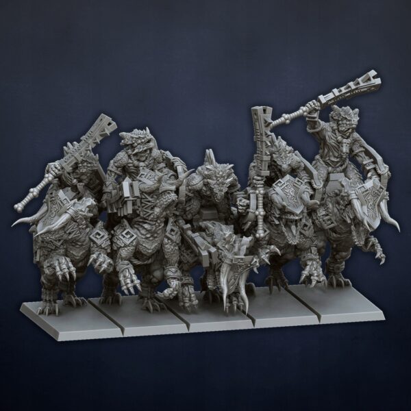Raptor Riders x5 - DL Miniatures - Minifaktura