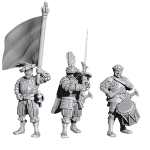 The Empire Command Group on Foot - x1
