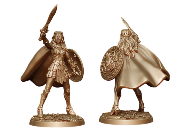 91321626094a0cd1ff3bfd348206add1.png Princess Andromeda with Sword and Shield - Labyrinth Models