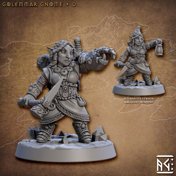 Golemmar Gnomes - x1