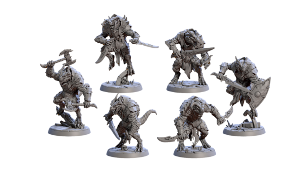 Draconian Shock Troops - x1