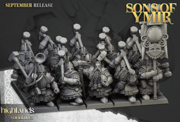 Dwarfs Kingsguard - 7x + 3x CMD