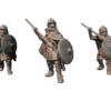 Vendel Era Unarmoured Warriors With Spears - x1