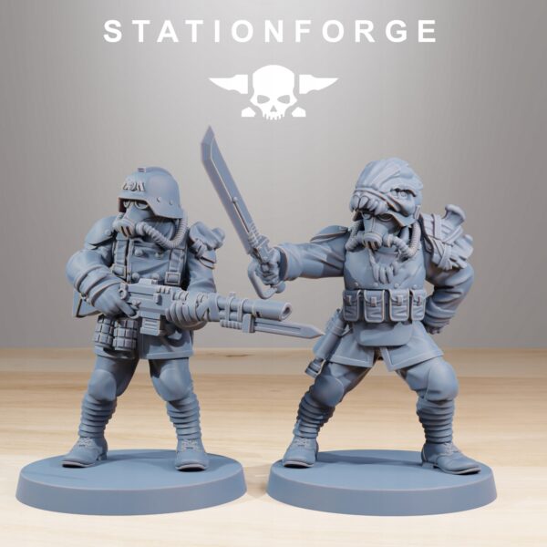 GrimGuard Xenarid Hunters - Station Forge - Minifaktura