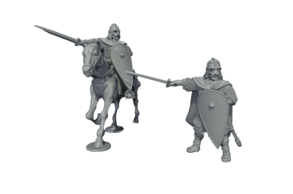 King Harold Godwinson - Król Harold Godwinson - Medbury Miniatures