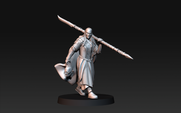 Wood Elf Captain - Kapitan Elfów