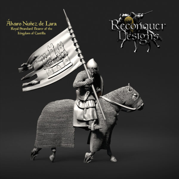 Standard Bearer For Early 13th Century Castilla