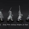 93ab4240a17744a29e69391af5914cd3.jpg 14th Century knights on foot (early) - XIVw. Piesi Rycerze - Zestaw x4