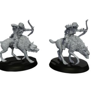 Mounted Orcs Hunters - Łowczy Orków - Zestaw x2