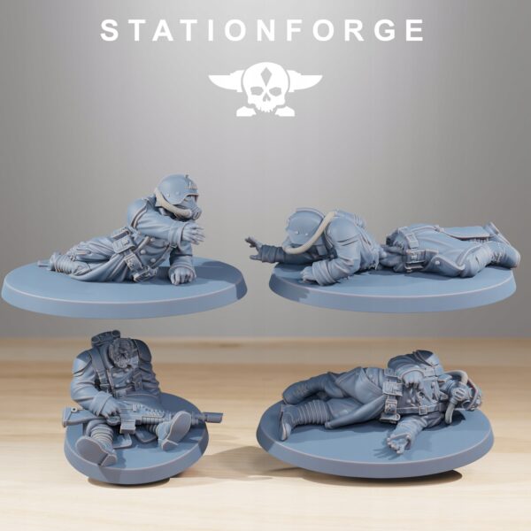 Grim Guard The Fallen - Station Forge - Druk 3D