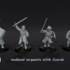 952d29e57f2519e1ba8572a3af8414c4.jpg Medieval Sergeants with Swords - Średniowieczni Sierżanci z Mieczami - Pojedyncza