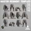Master Regiment Template HQ Expansion - 8 szt.