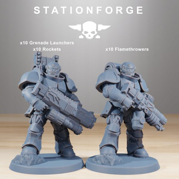 Socratis Ravagers - Station Forge - Druk 3D