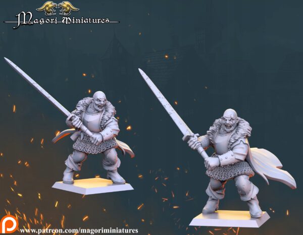 97828b91bf6290a4ebe4cac15cffa230.jpg Witch Hunter Team - Magori Miniatures - Druk 3D