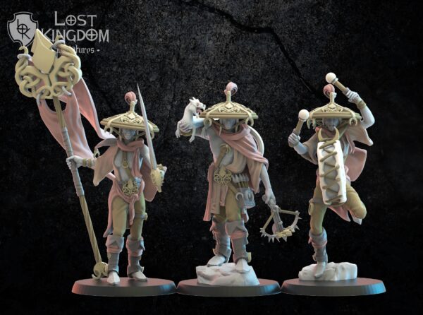 Dark Elves - Akkorokamui, Corsairs CG - Druk 3D