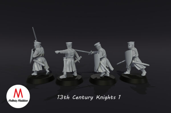 13th Century Knights 1 - Rycerze Pieszo