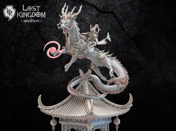 97f21e866e9faefb21515fcbf86f1cb4.jpg Dark Elves - Shiro, Chieftain on Tatsu - Druk 3D