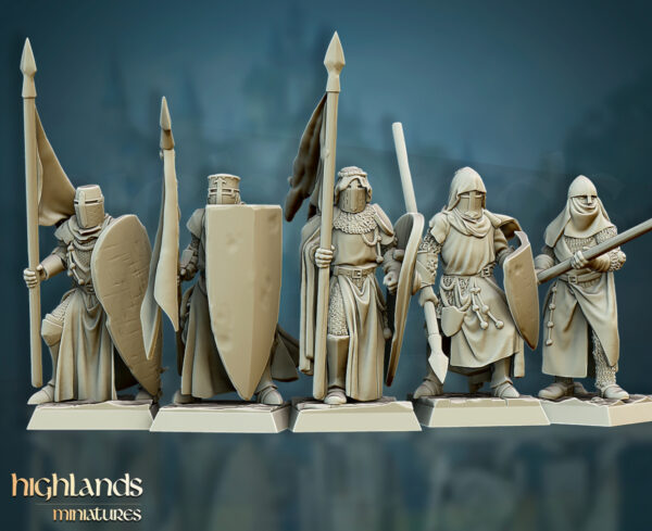 98303414bdad09d396c454f8eff8cc18.jpg Crusaders Unit - Jednostka Rycerze Pieszo