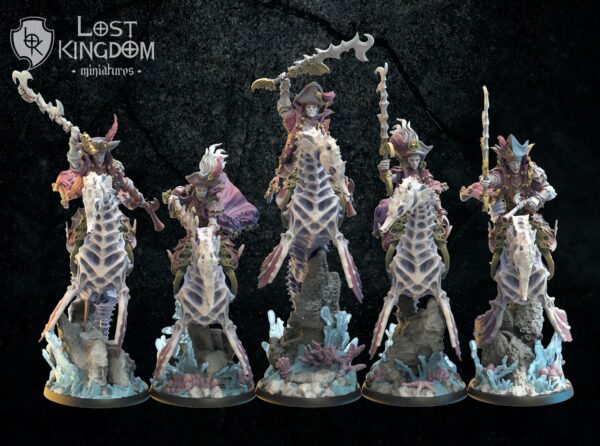 Red Knights x5 - Druk 3D - Minifaktura