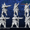 Russian Humans Muscovite Arquebusiers - x10