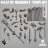 Master Regiment Template HQ Expansion - 8 szt.