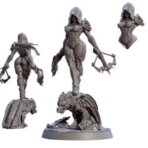 Janet Demonbane Pinup Nude