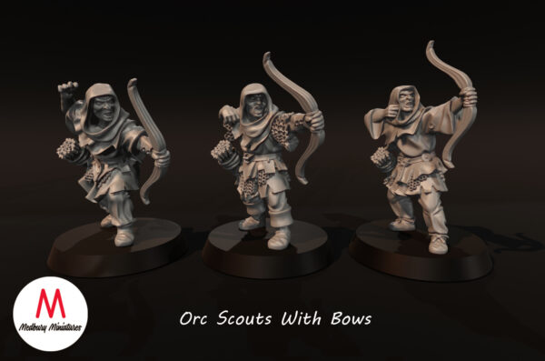 9a55004927983b24207905d0a6cf1aa5.jpg Orc Scouts with Bows - 3 Pozy