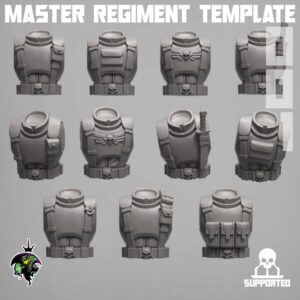 MRT Torsos Set - 11 szt. - RO - Druk 3D