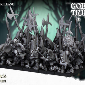 Swamp Goblins with Pikes - x7 + x3 CMD