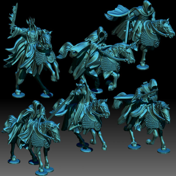 Wraith Lords - Mounted - 6 Póz