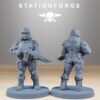National Guard Warmech - Station Forge - Druk 3D