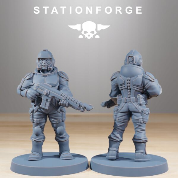 National Guard Warmech - Station Forge - Druk 3D