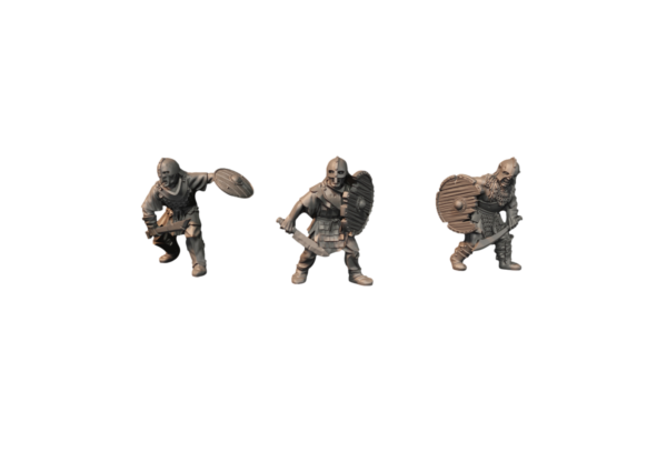 Orc Rabble with Sword and Shield - x5