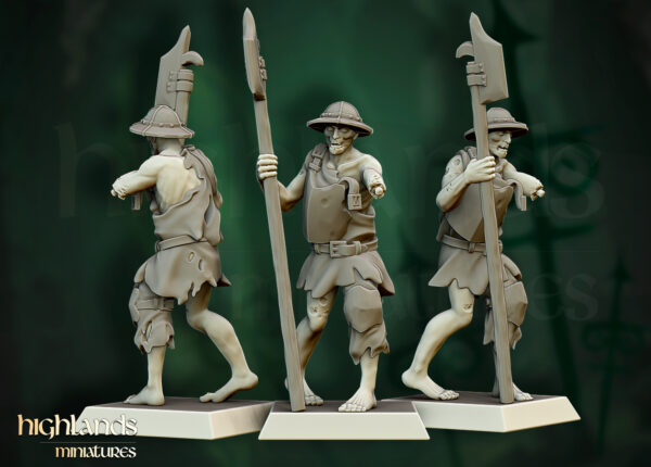 Zombie Warriors - Wojownicy Zombie - Pojedyncze Jednostki