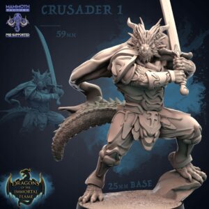 Drakkari Crusader #1 - Mammoth Factory - Druk 3D