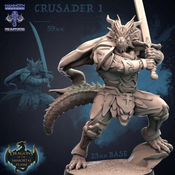Drakkari Crusader #1 - Mammoth Factory - Druk 3D