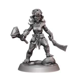 Female Goblin Fighter 02