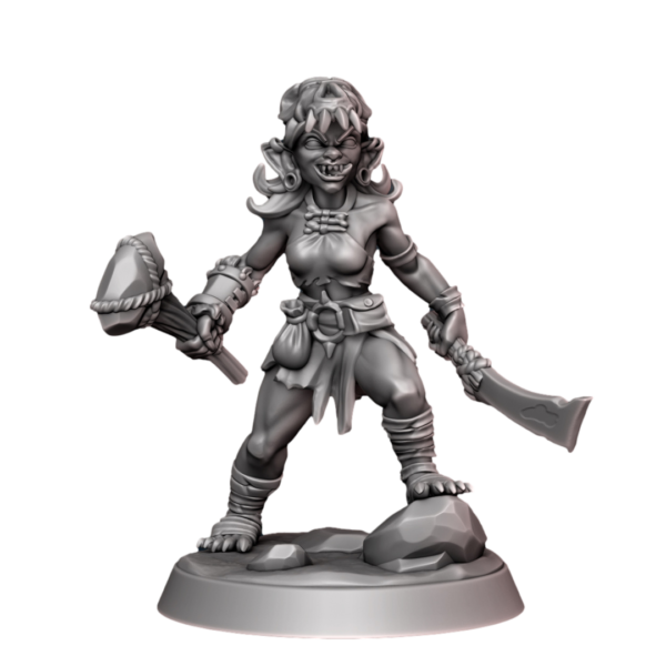 Female Goblin Fighter 02