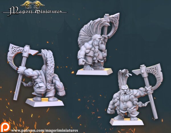 Dwarven Treasure Hunters - Magori Miniatures